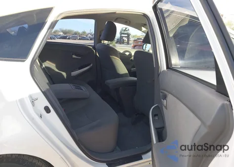 2011 Toyota Prius Two из США, поврежденный, VIN JTDKN3DUXB5360908